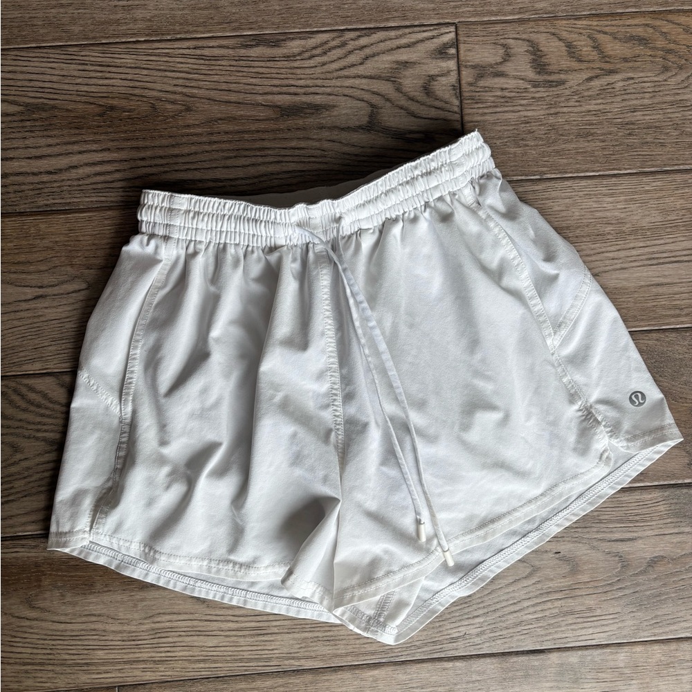 Lululemon Pace Rival High-Rise Short 3" White Size 2 - Picture 6 of 11